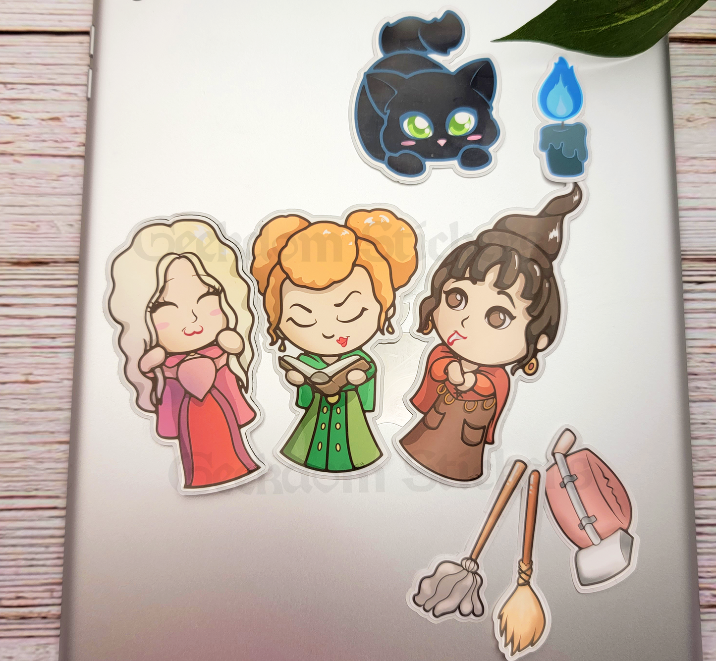 hocus pocus ipad stickers