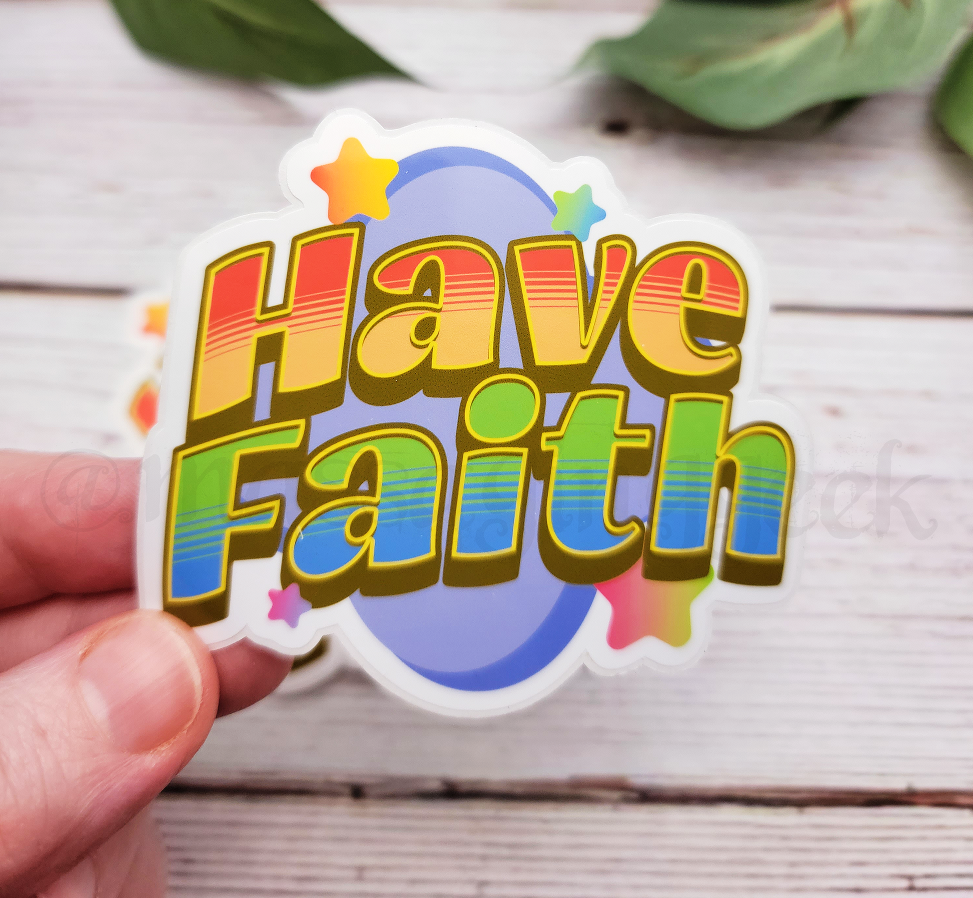 have faith lgbt+ sticker