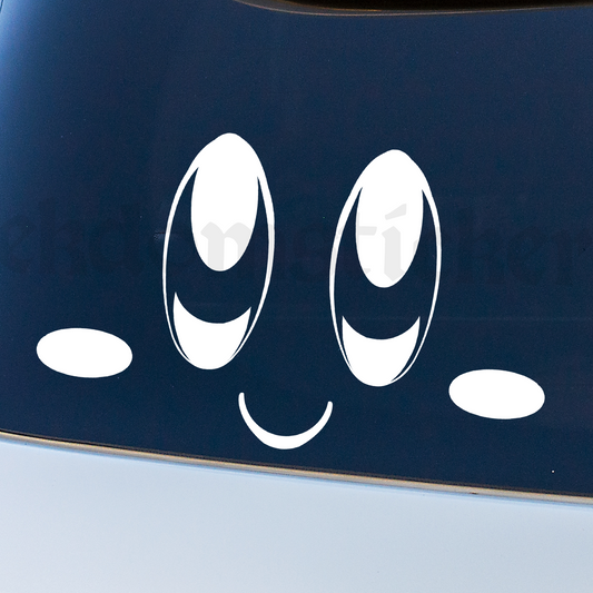 Kirby Eyes Vinyl Decal