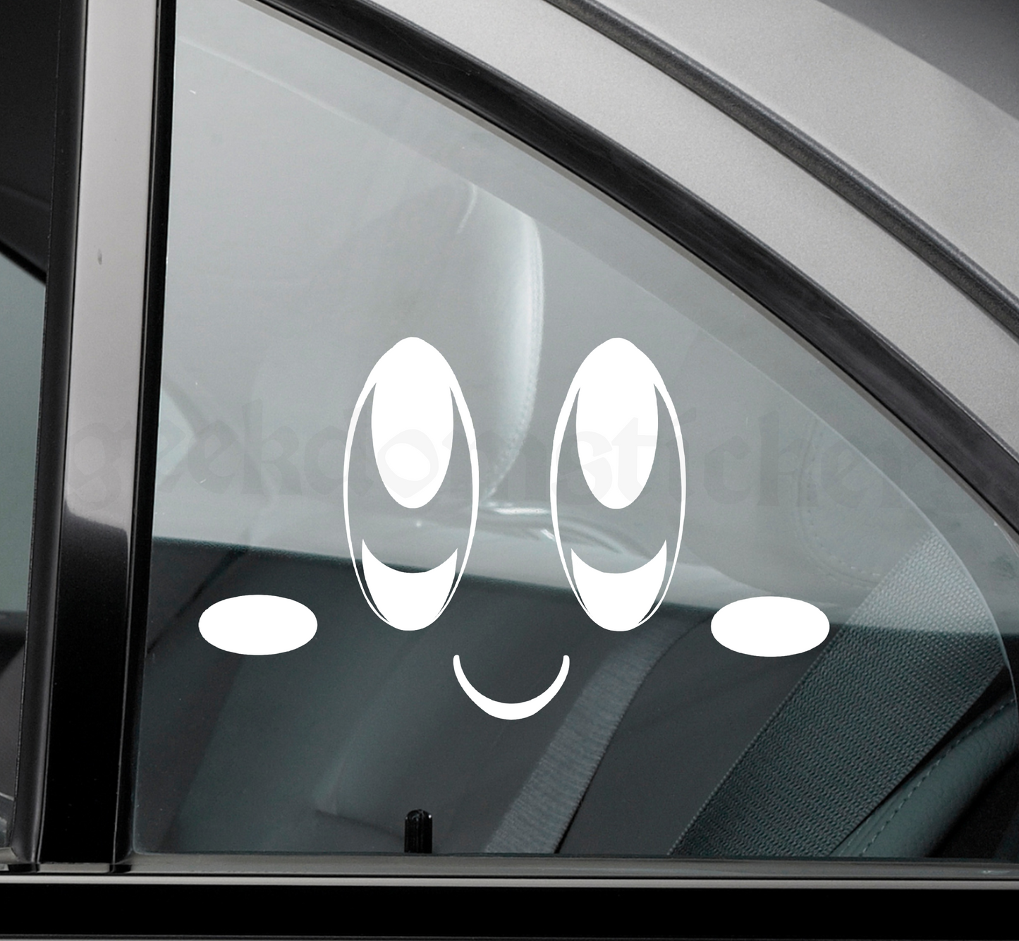 Kirby Eyes Vinyl Decal