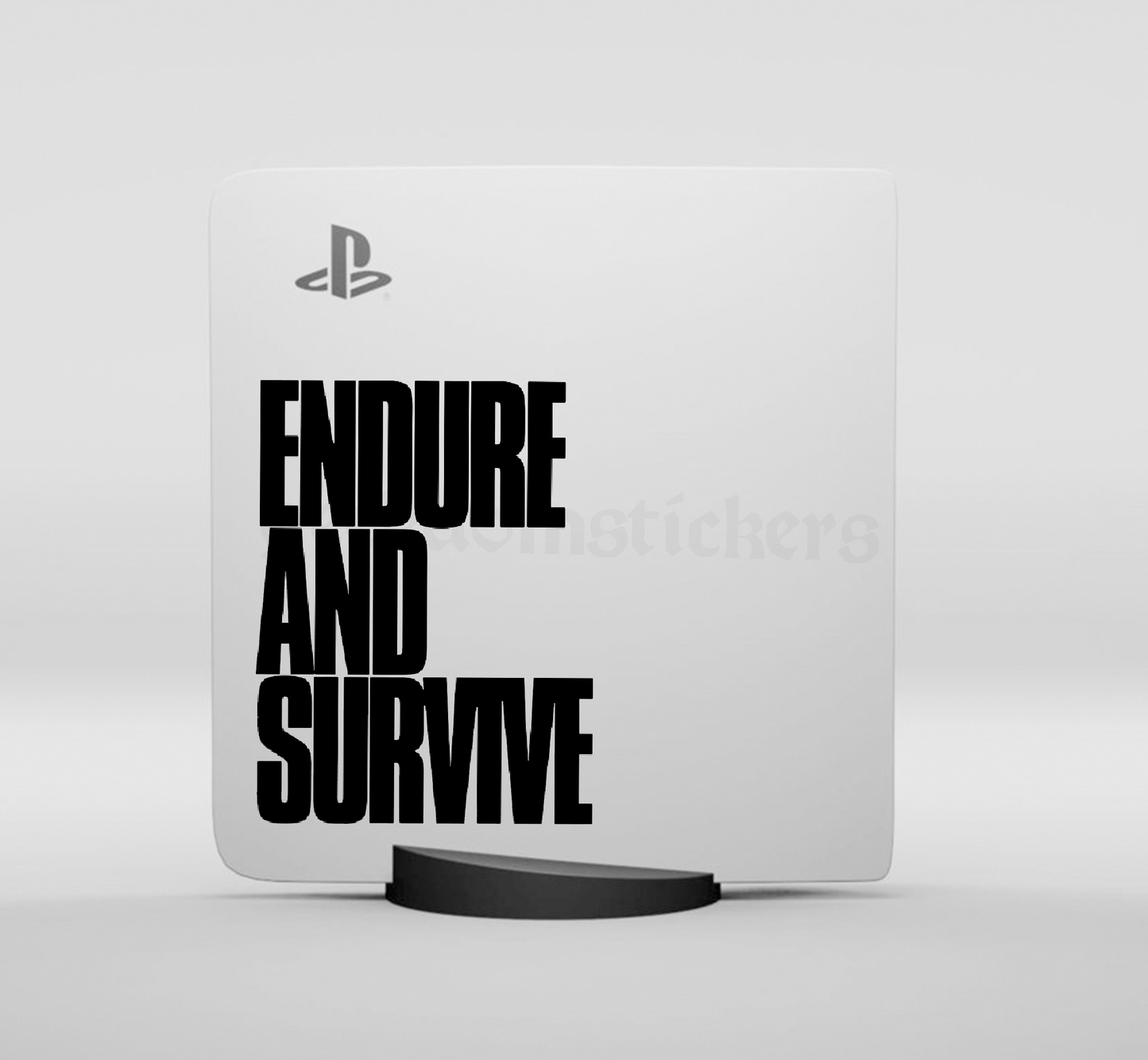 Endure and Survive Black Vinyl Decal