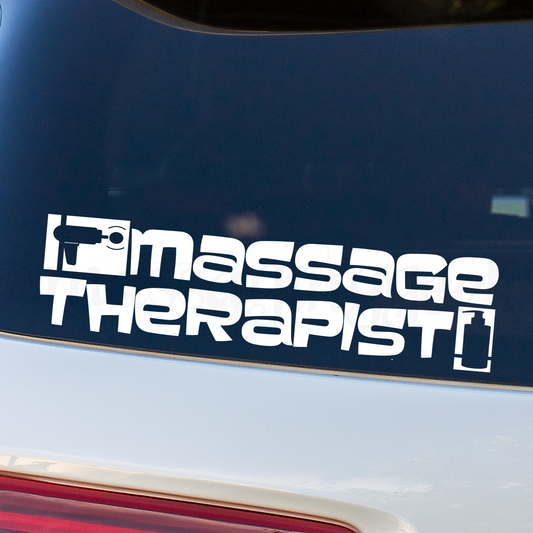 archer title massage therapist decal