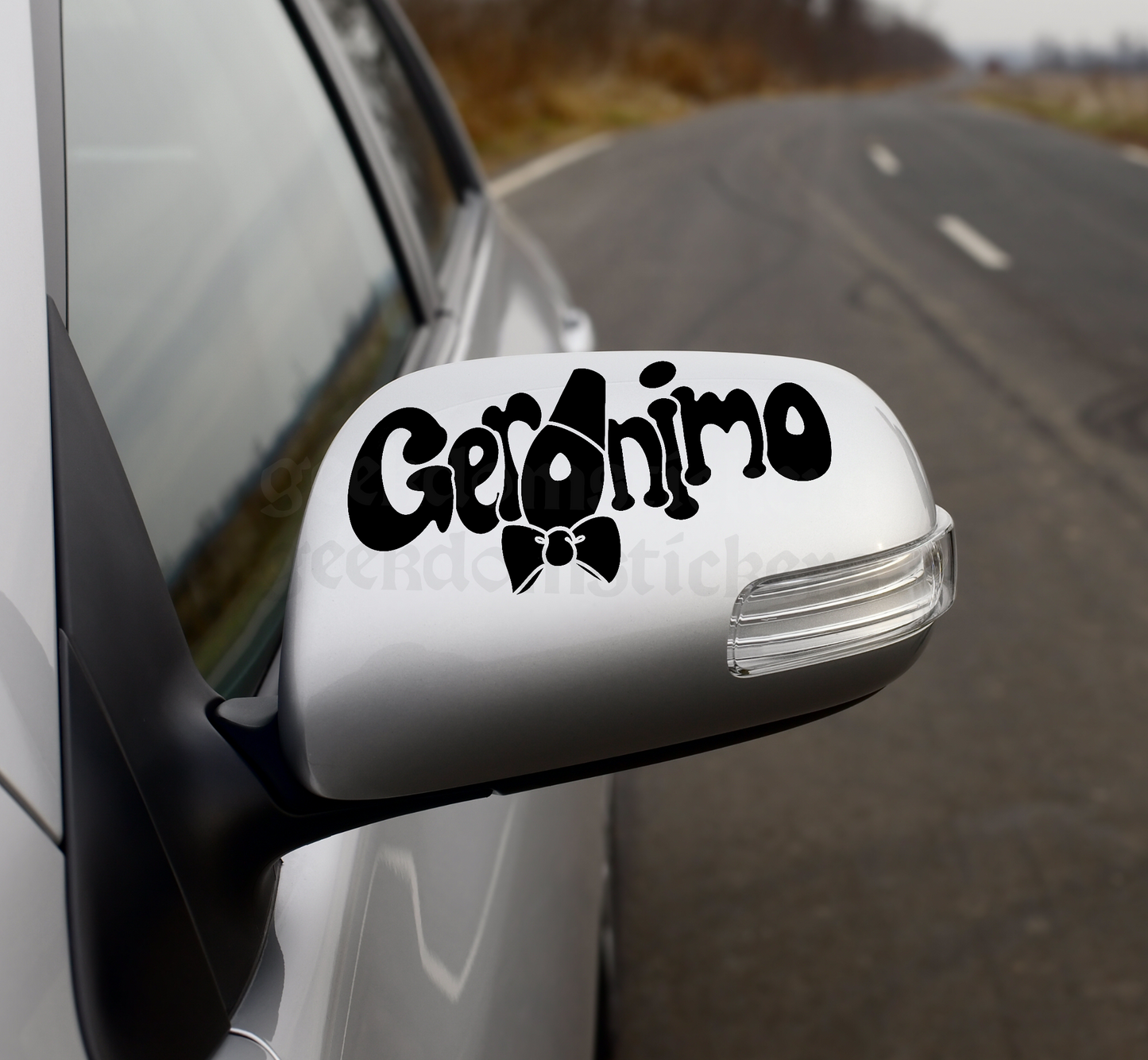 11th Doctor Geronimo Car Decal