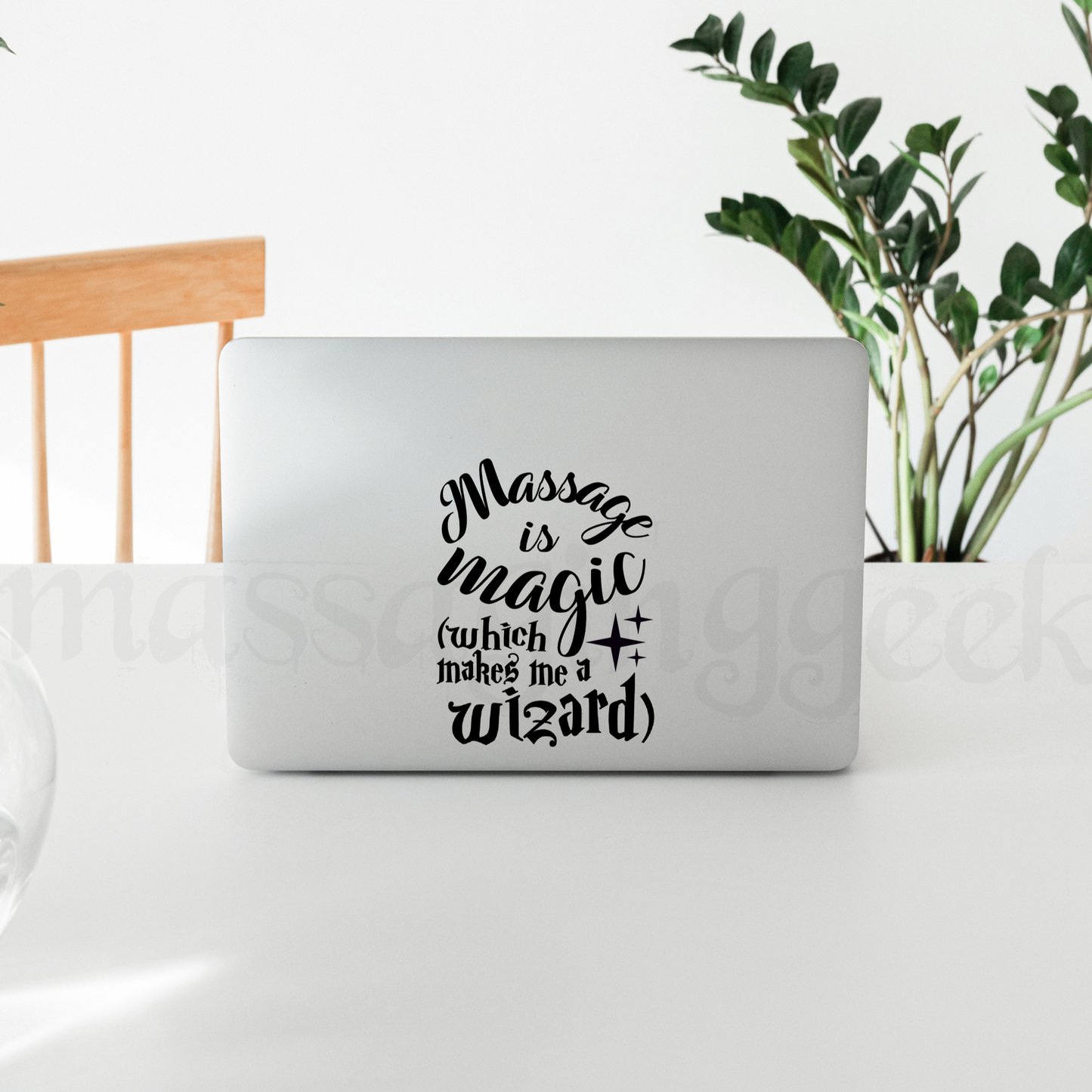 Massage Is Magic Vinyl Decal