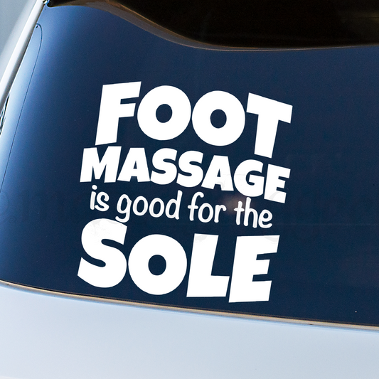 foot massage pun d ecal