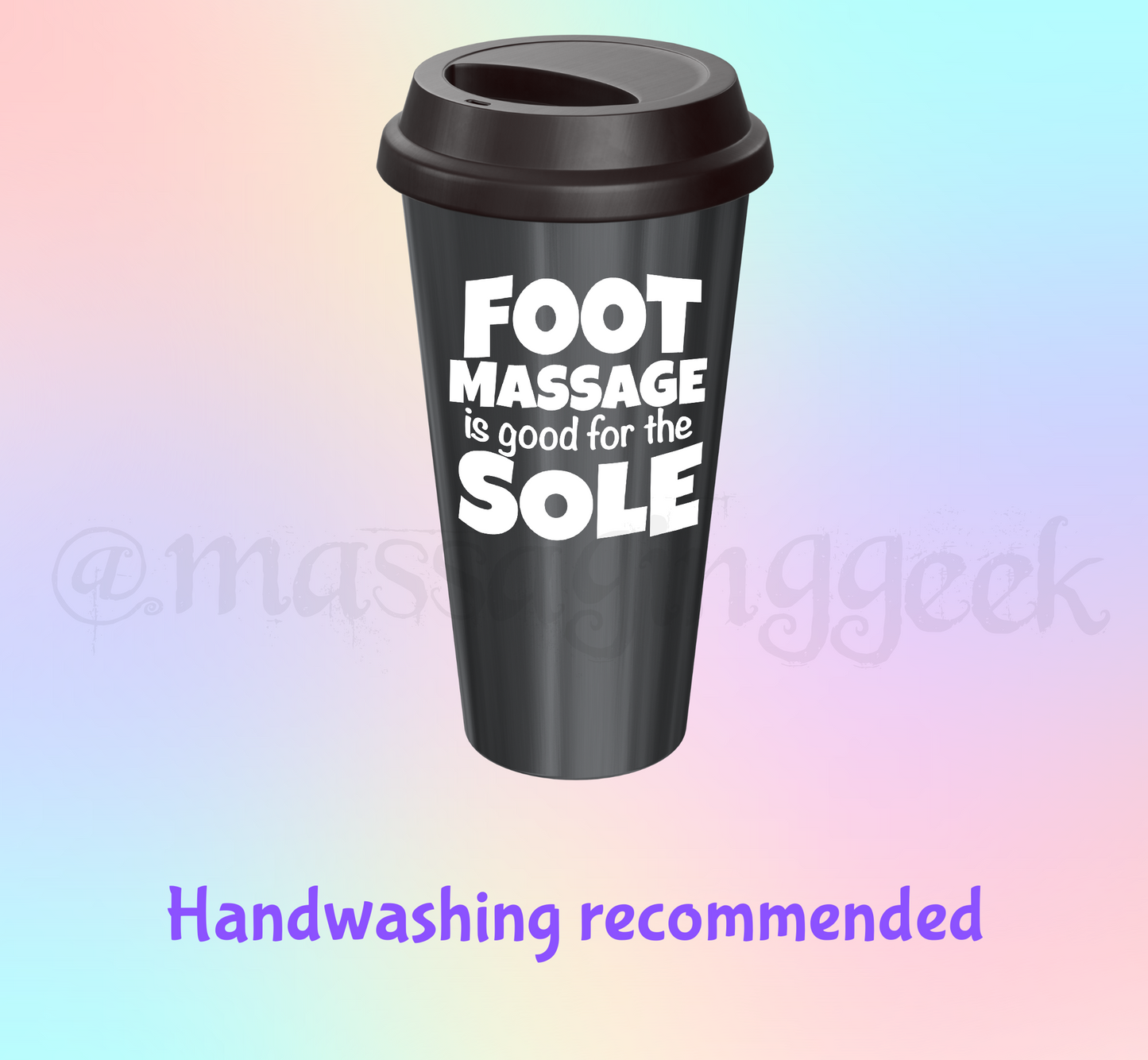 Foot Massage Vinyl Decal