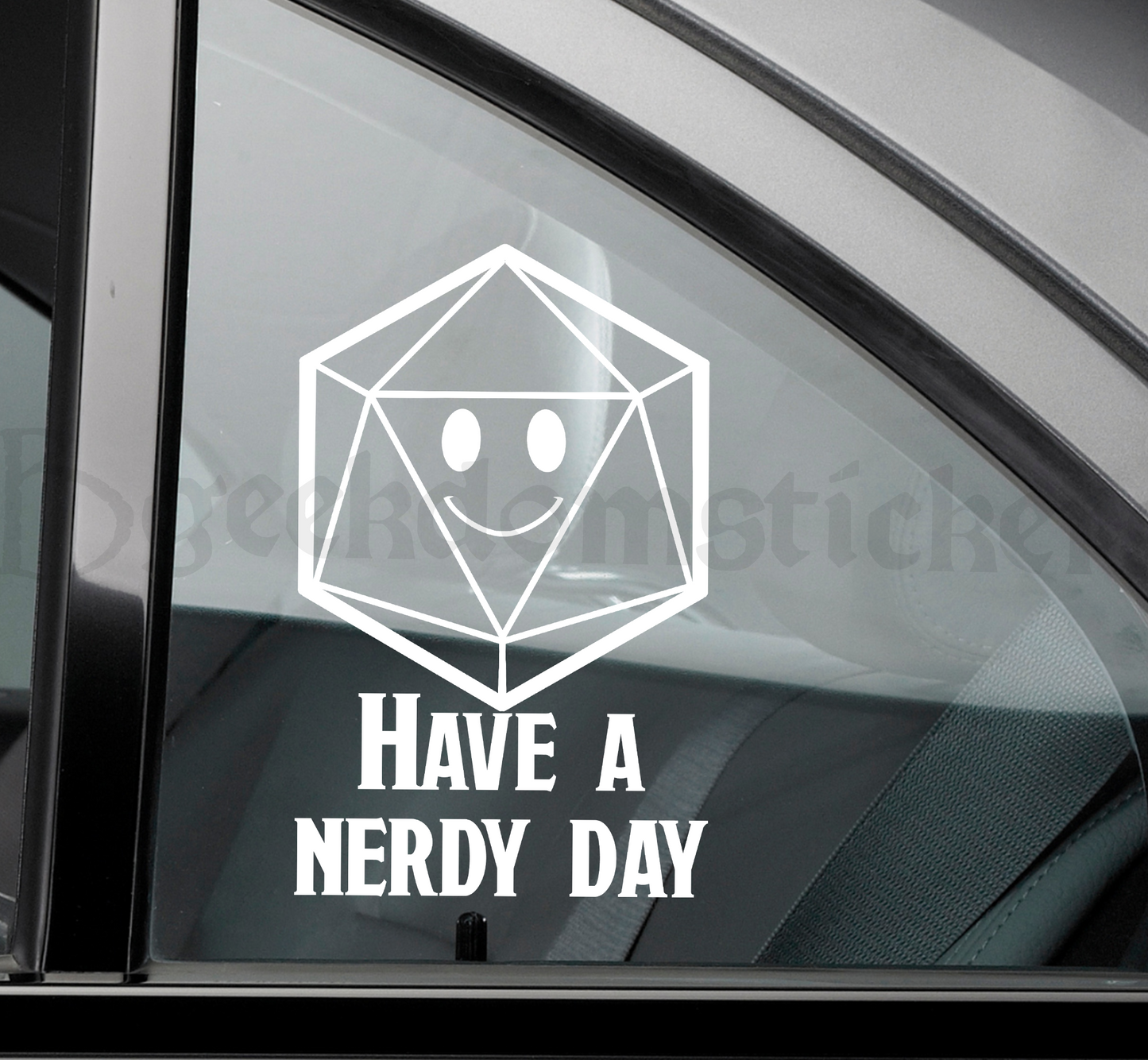 nerdy day sticker