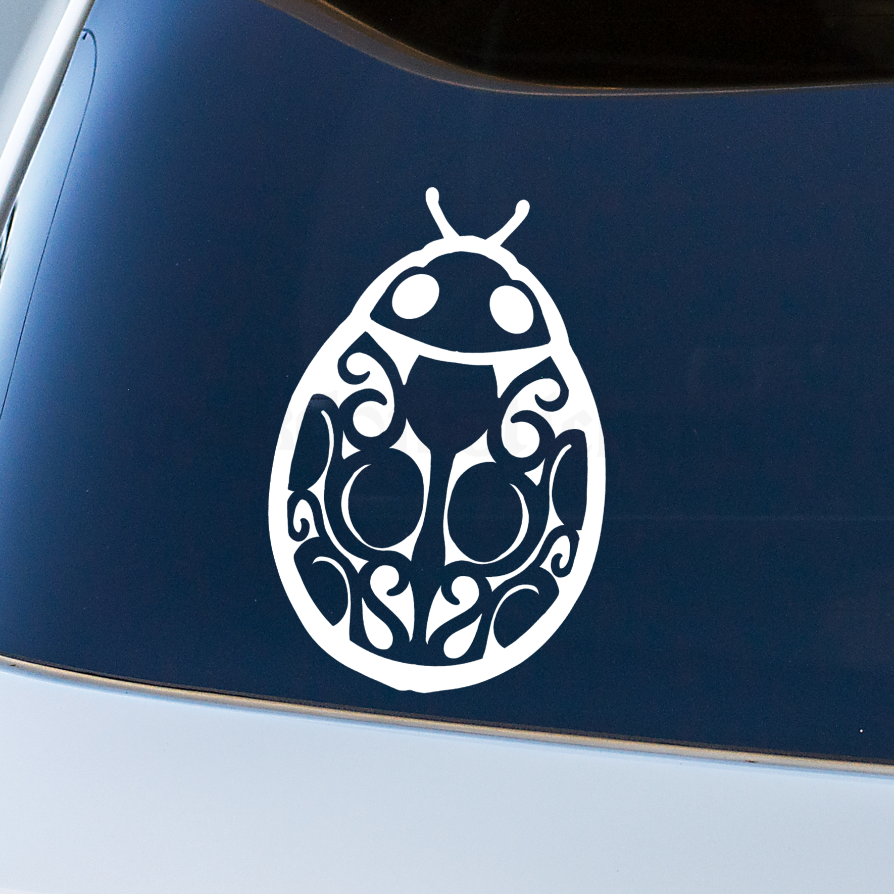 ladybug car decal