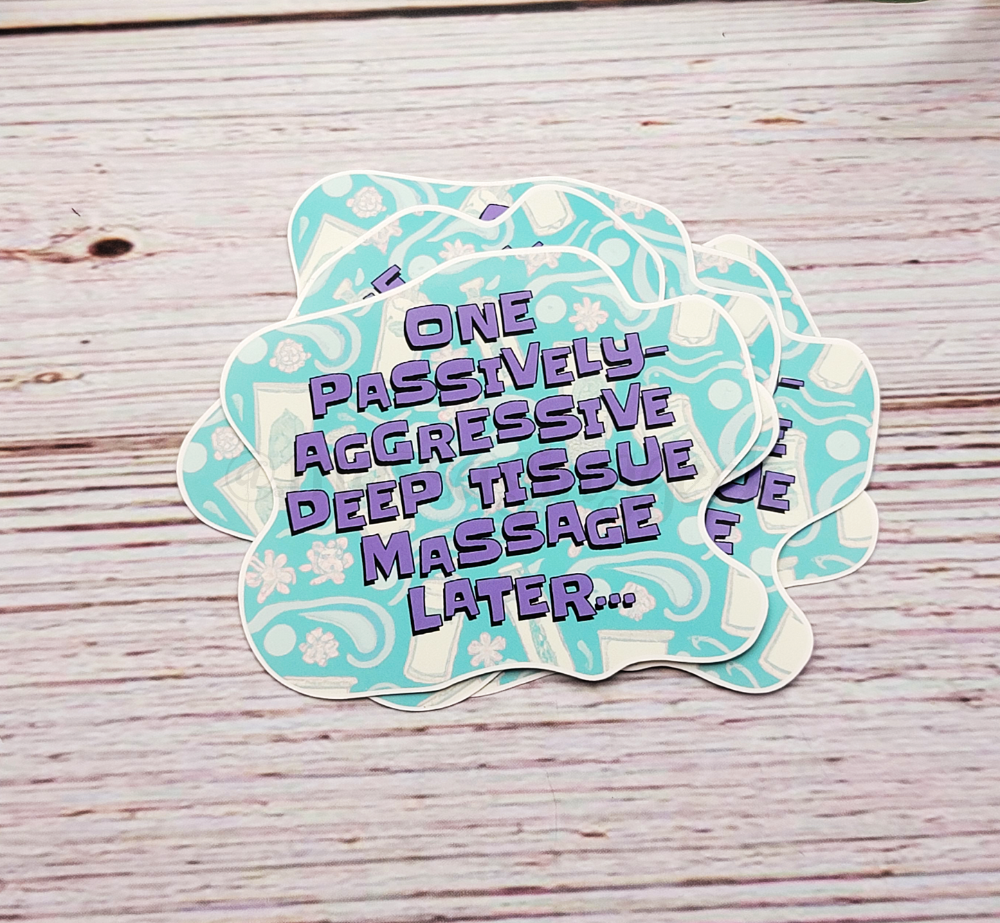 sarcastic massage therapist sticker