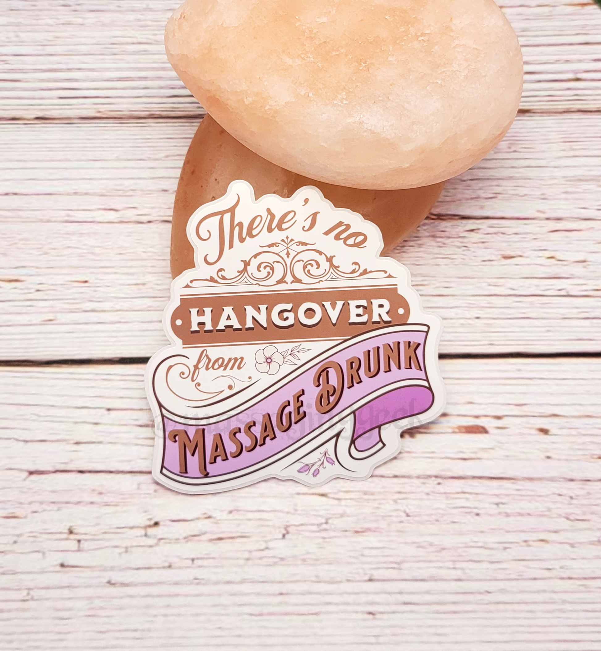 massage therapist sticker