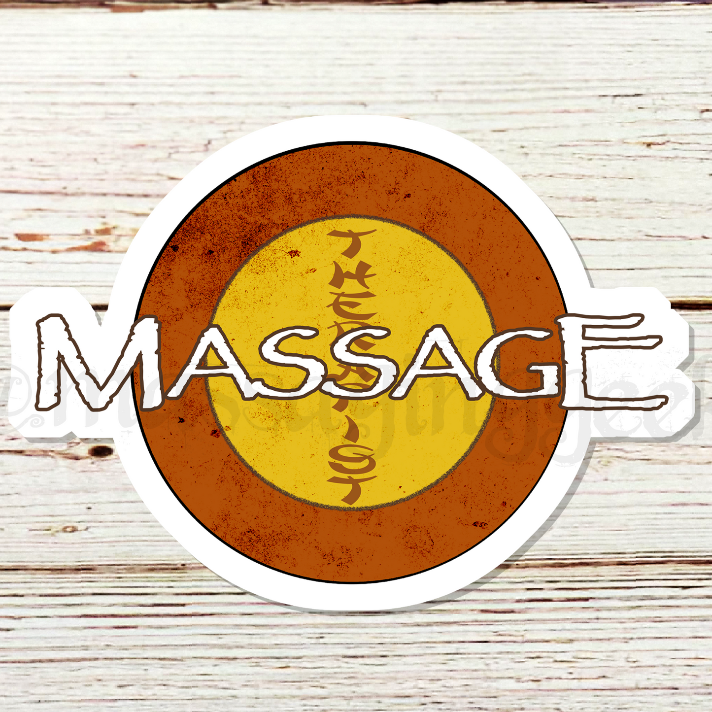 Serenity Massage Sticker