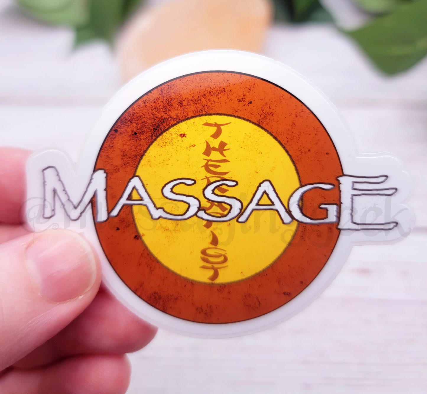 Serenity Massage Sticker