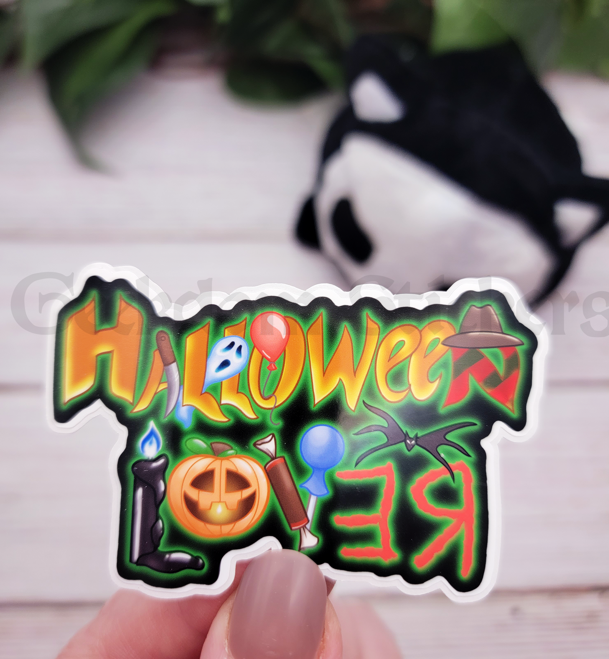 halloween any time sticker