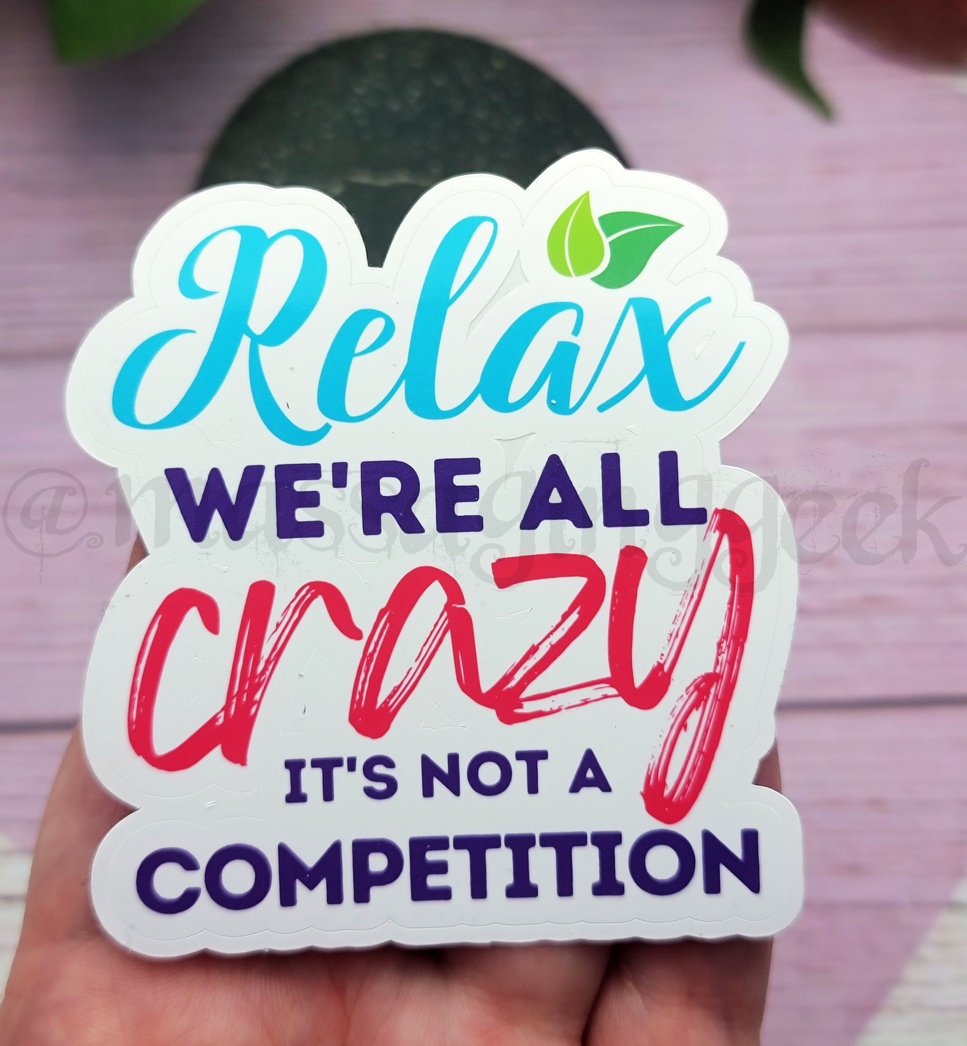 relax sticker