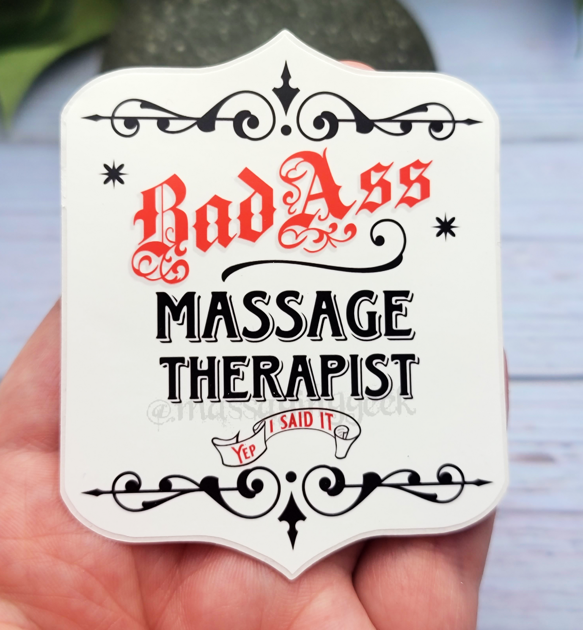 tattooed massage therapist