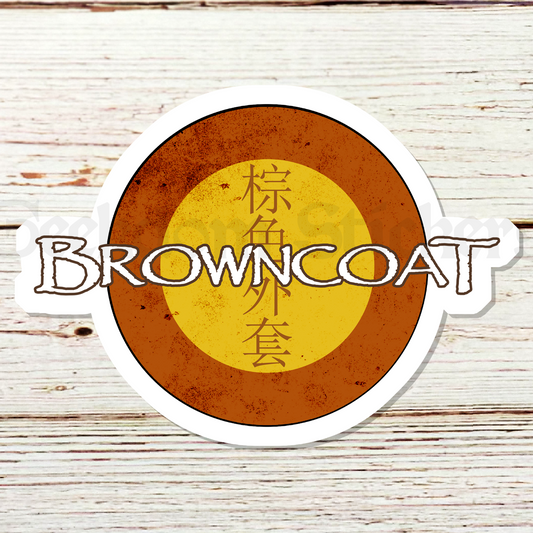 browncoat sticker