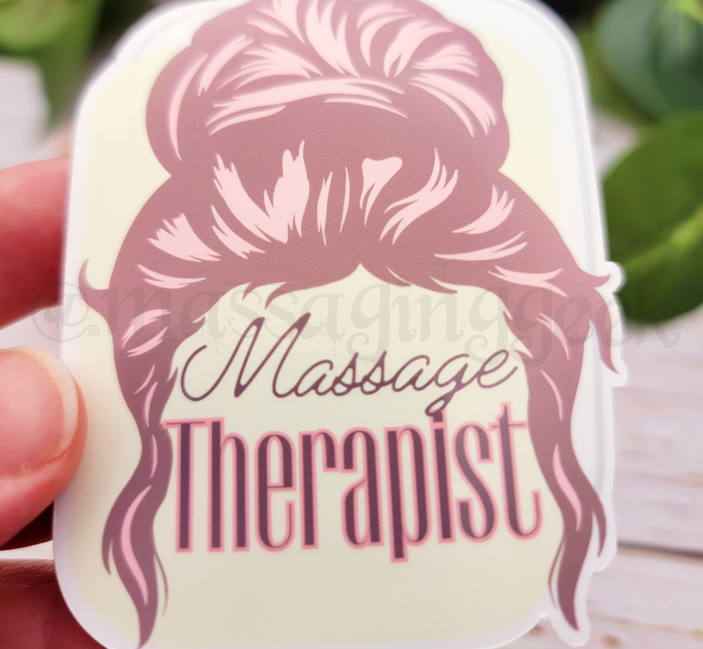 aesthetic massage sticker