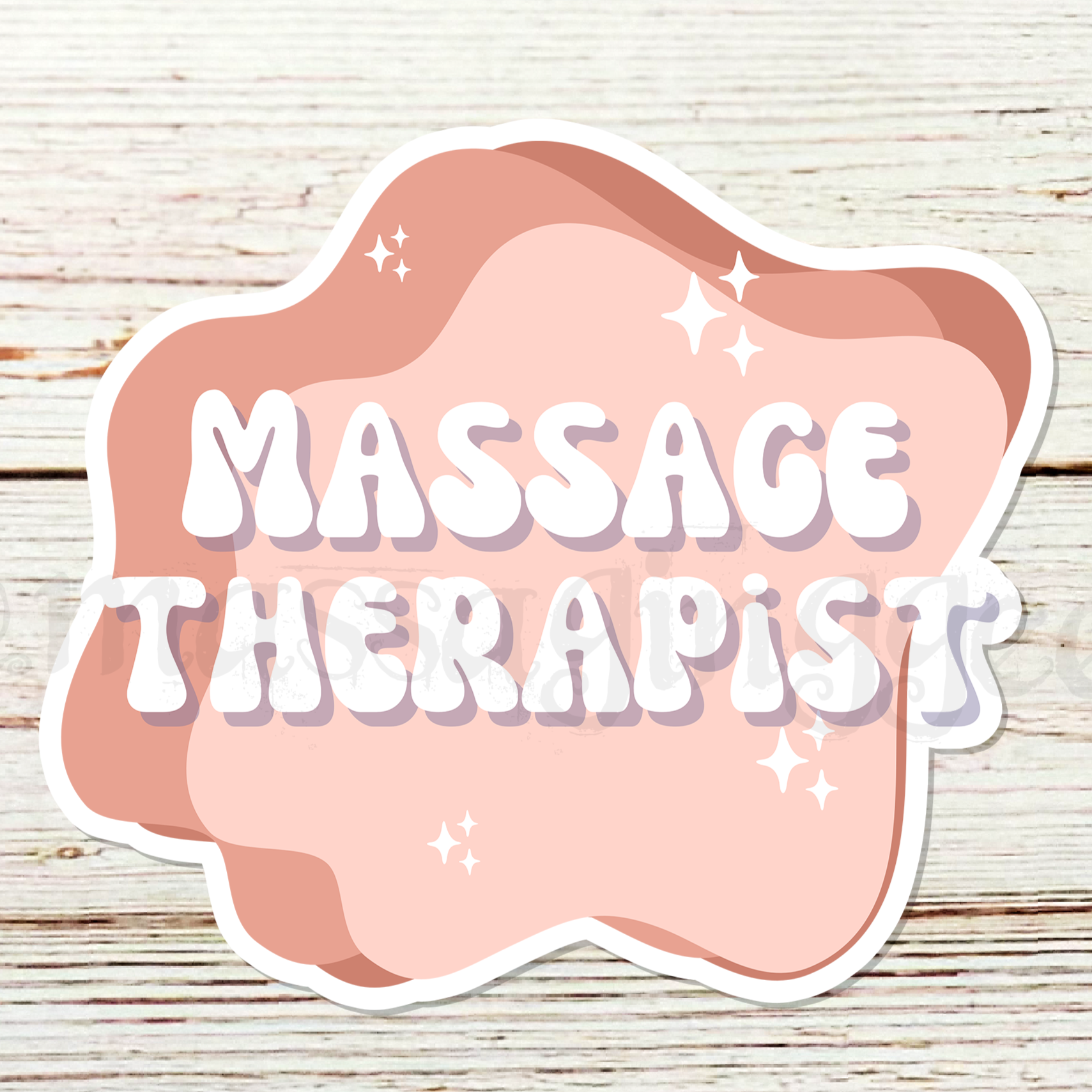 massage sticker