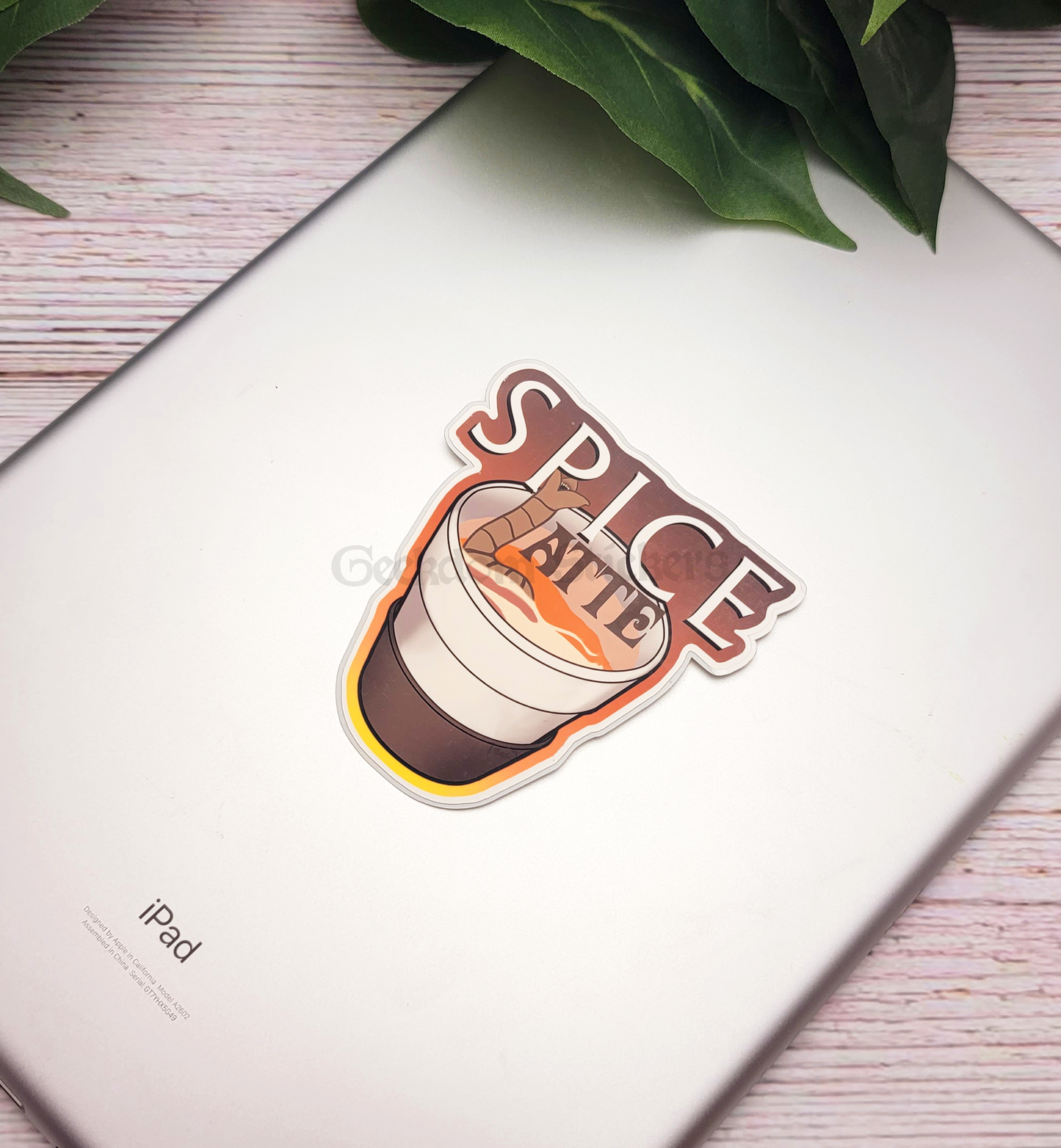 Spice Latte Dune Sticker