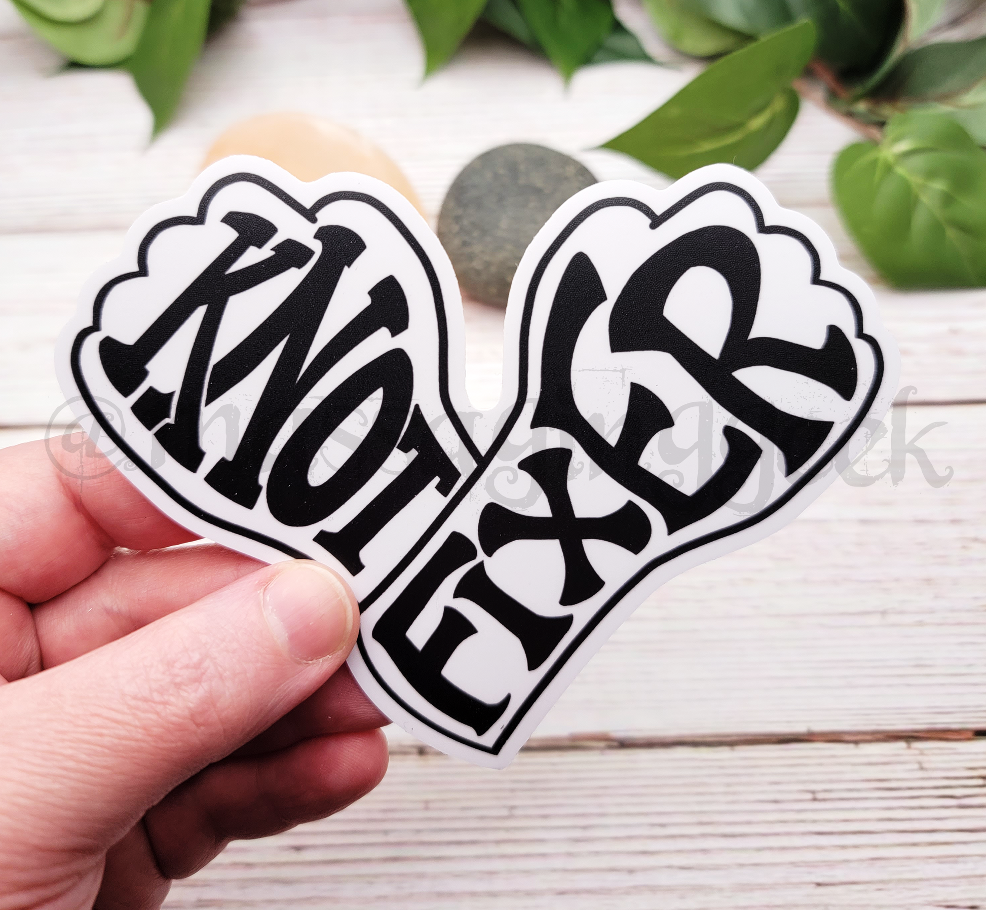 knot fixer decal