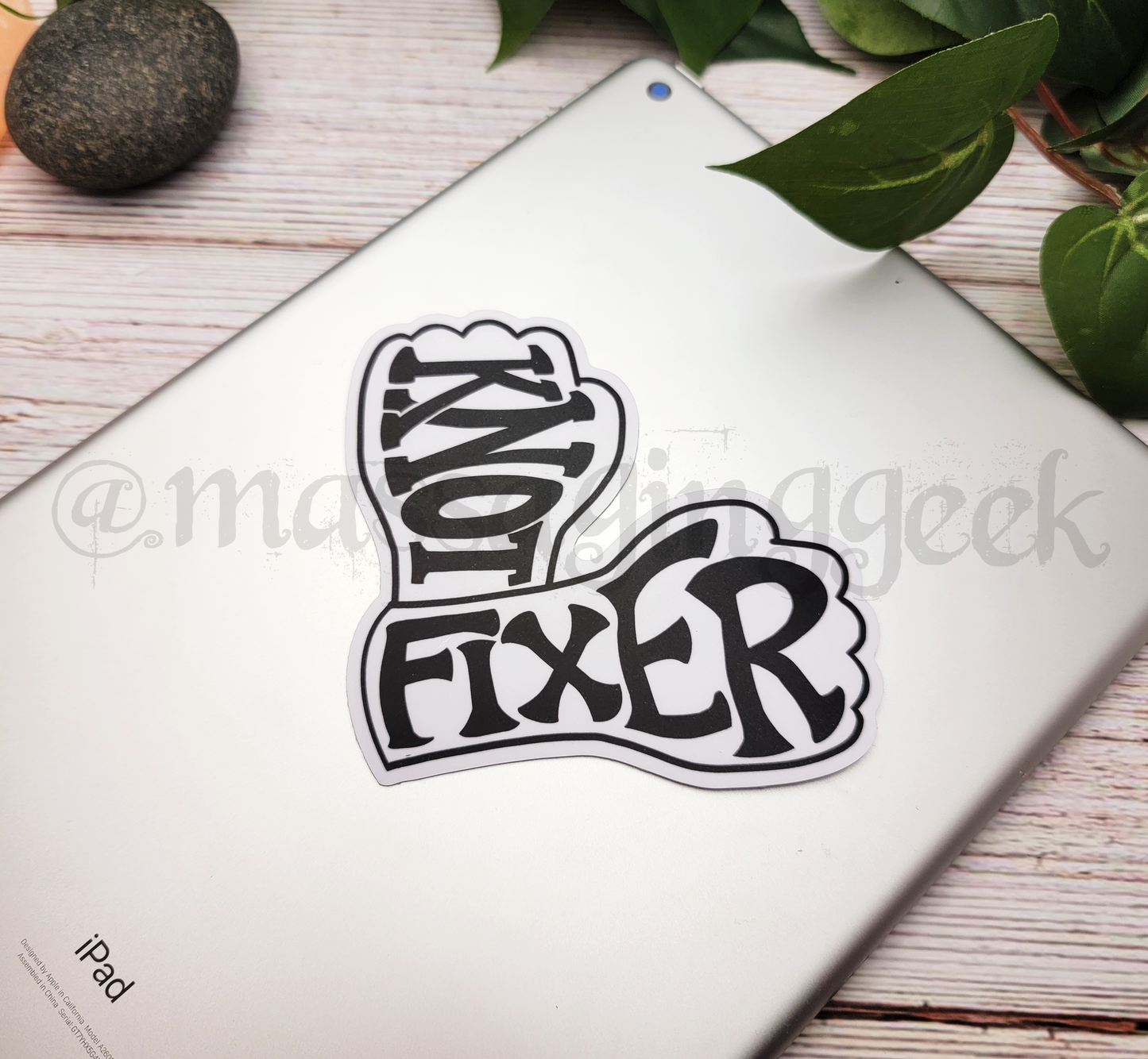 Knot Fixer 5 Inch Decal