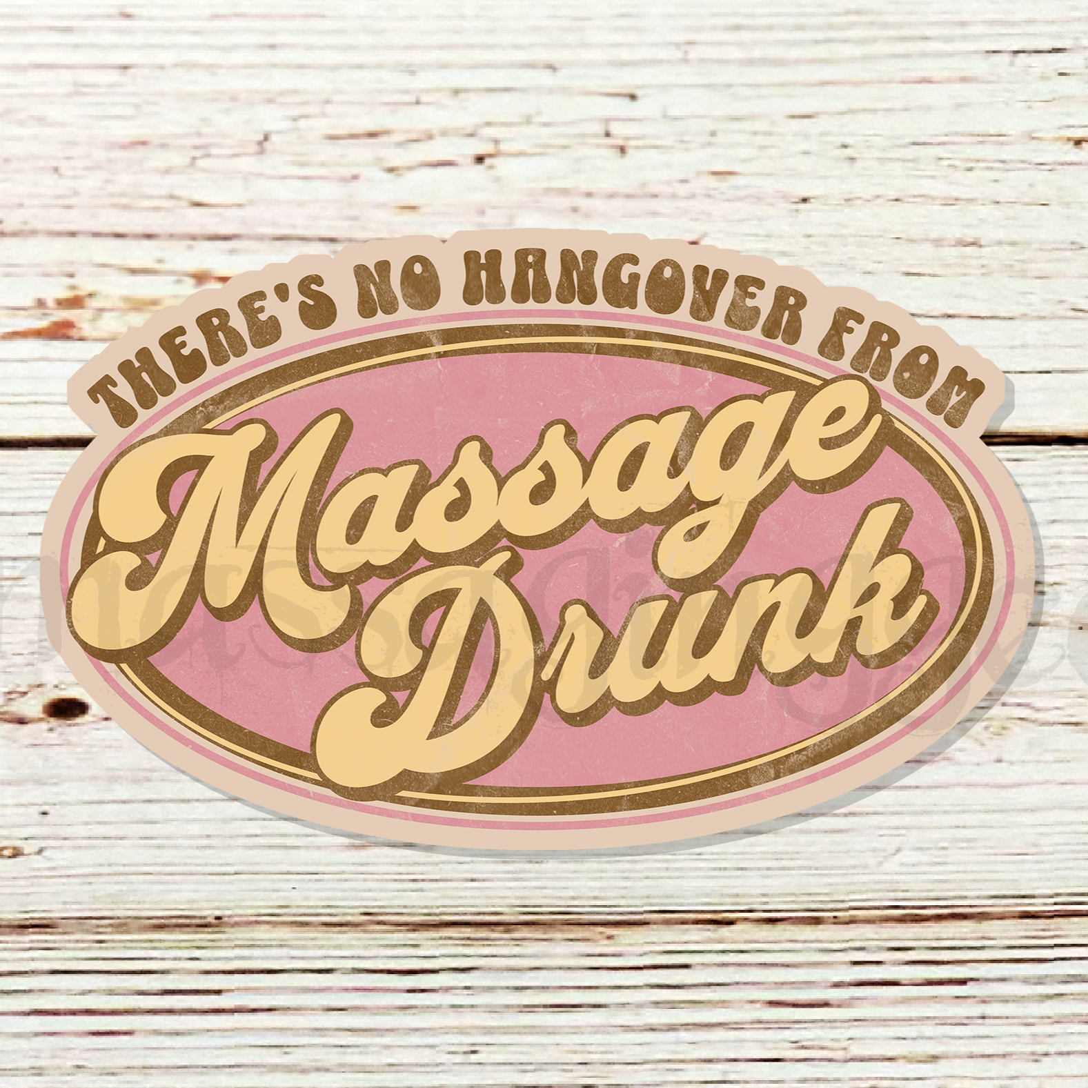 massage sticker