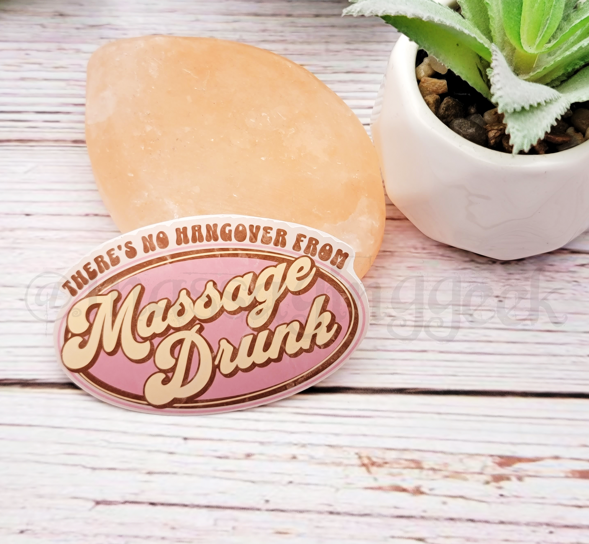 massage therapist sticker